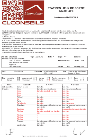 état des lieux CLC-Gestion